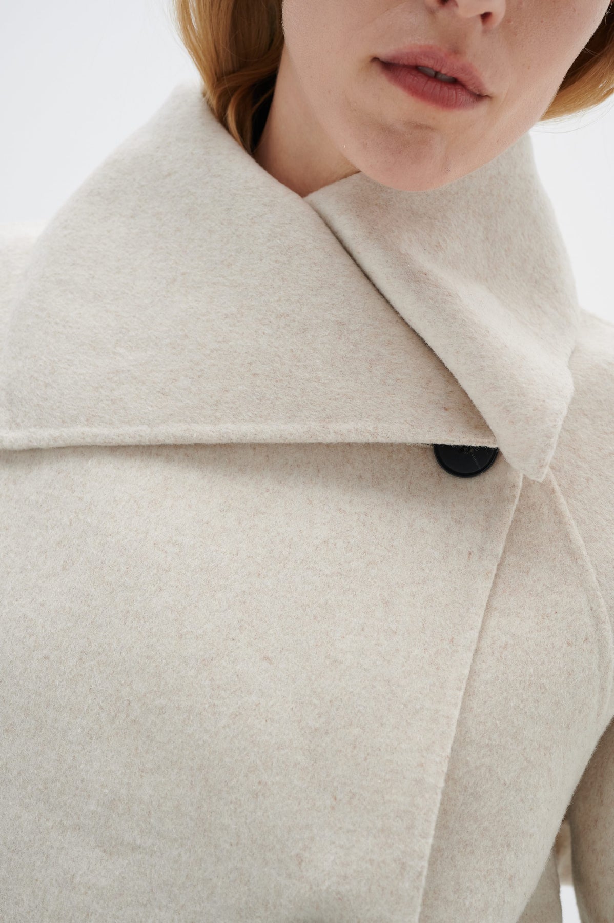 TiaraIW Short Coat - Haze Melange