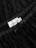 N-Lexanne Skirt - Svart