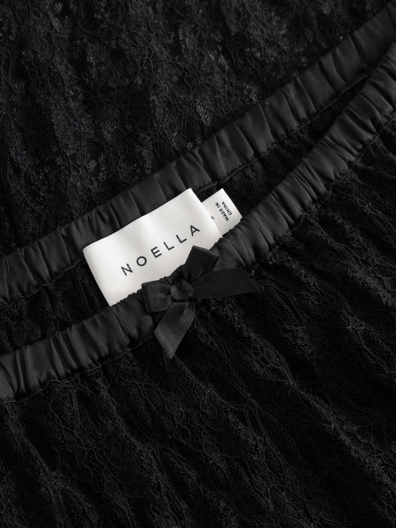 N-Lexanne Skirt - Svart