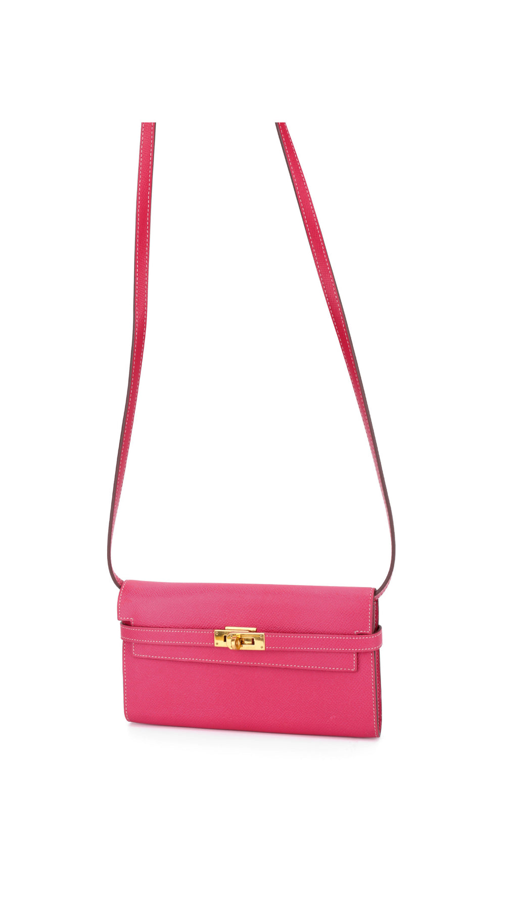 Hérmes Kelly Long Wallet - Rosa