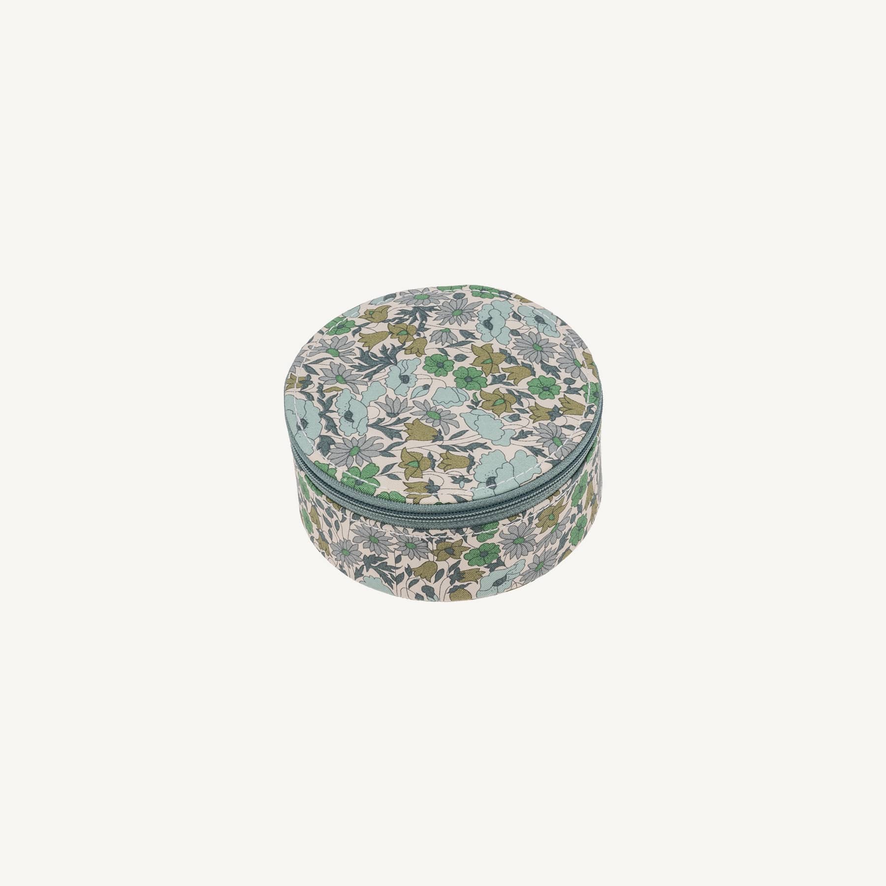 Smyckeskrin Round Mw Liberty - Poppy And Daisy Teal