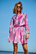 Kylie Skirt - Dark Pink