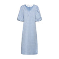 Reno Pastis Long Dress - Ljusblå