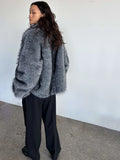 Katha Jacket - Silver Blue