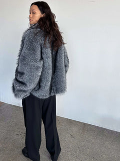 Katha Jacket - Silver Blue