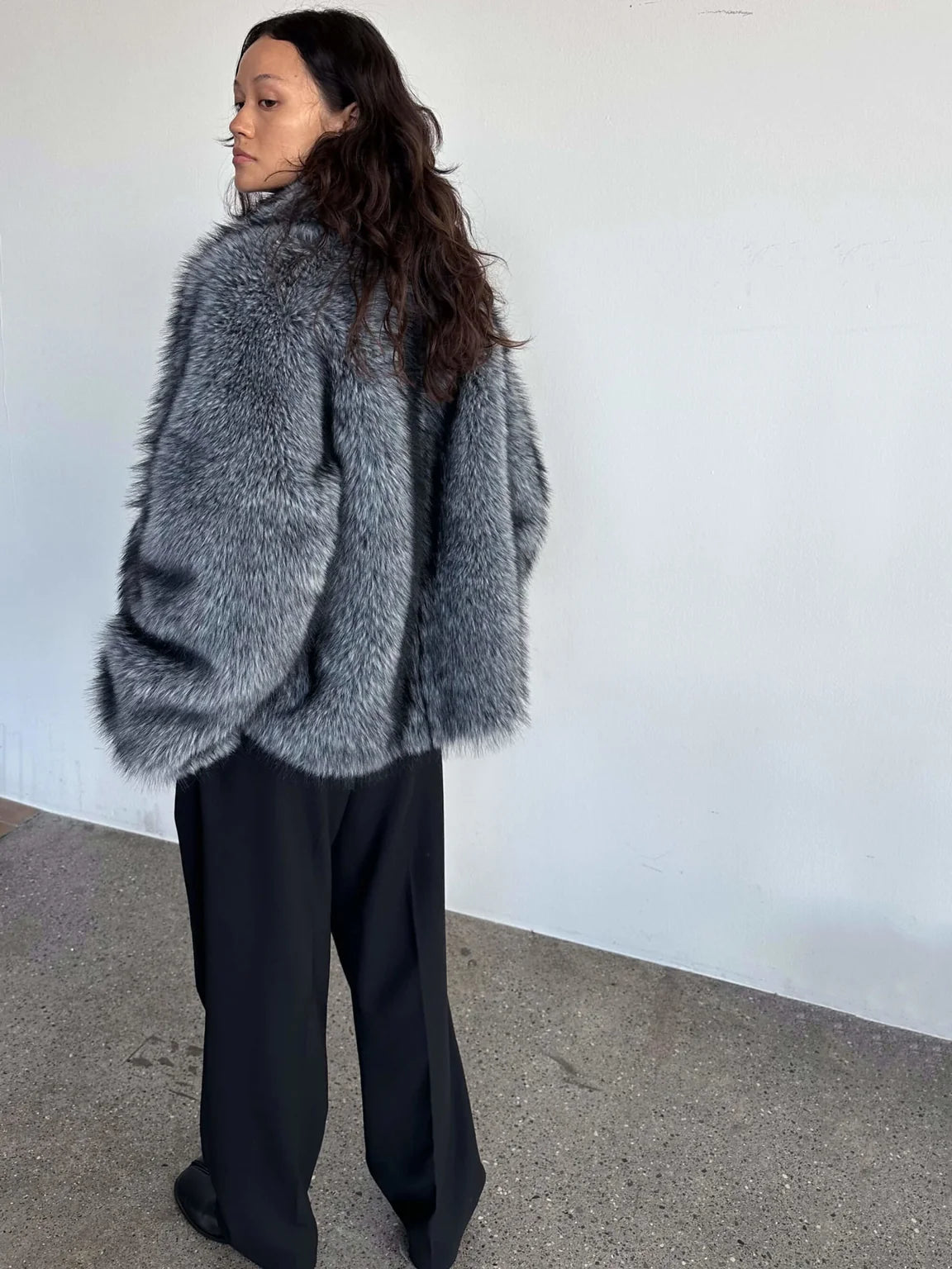 Katha Jacket - Silver Blue