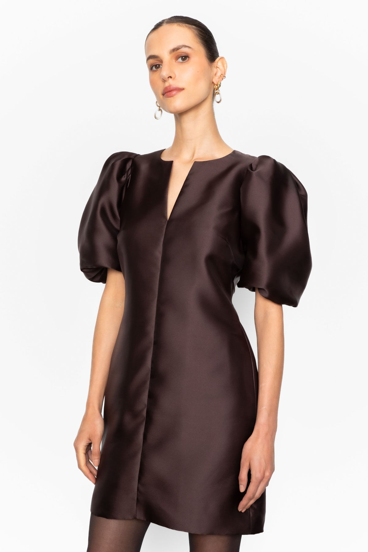 Rosie Dress - Dark Brown