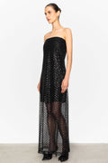 Giovanna Beaded Dress - Svart