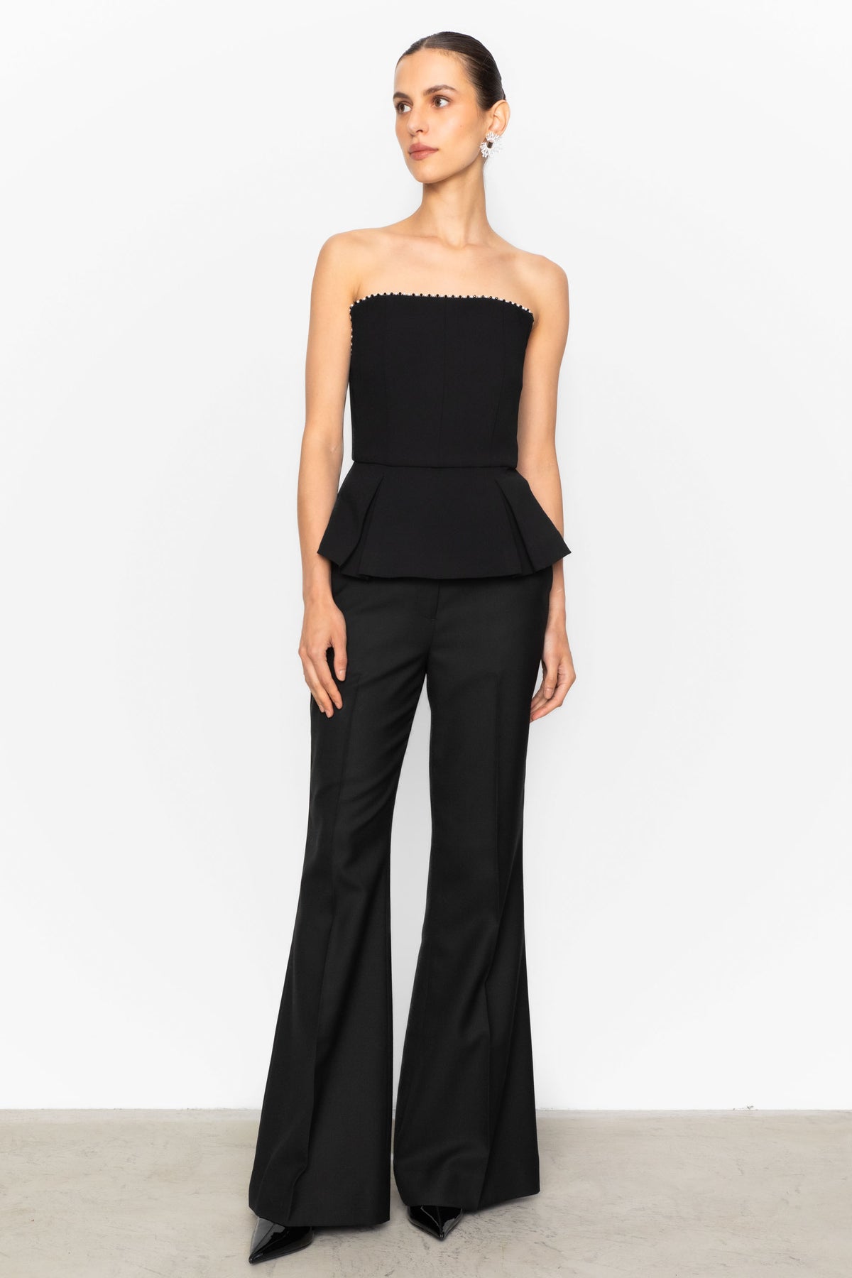 Daxi Strapless Top - Svart