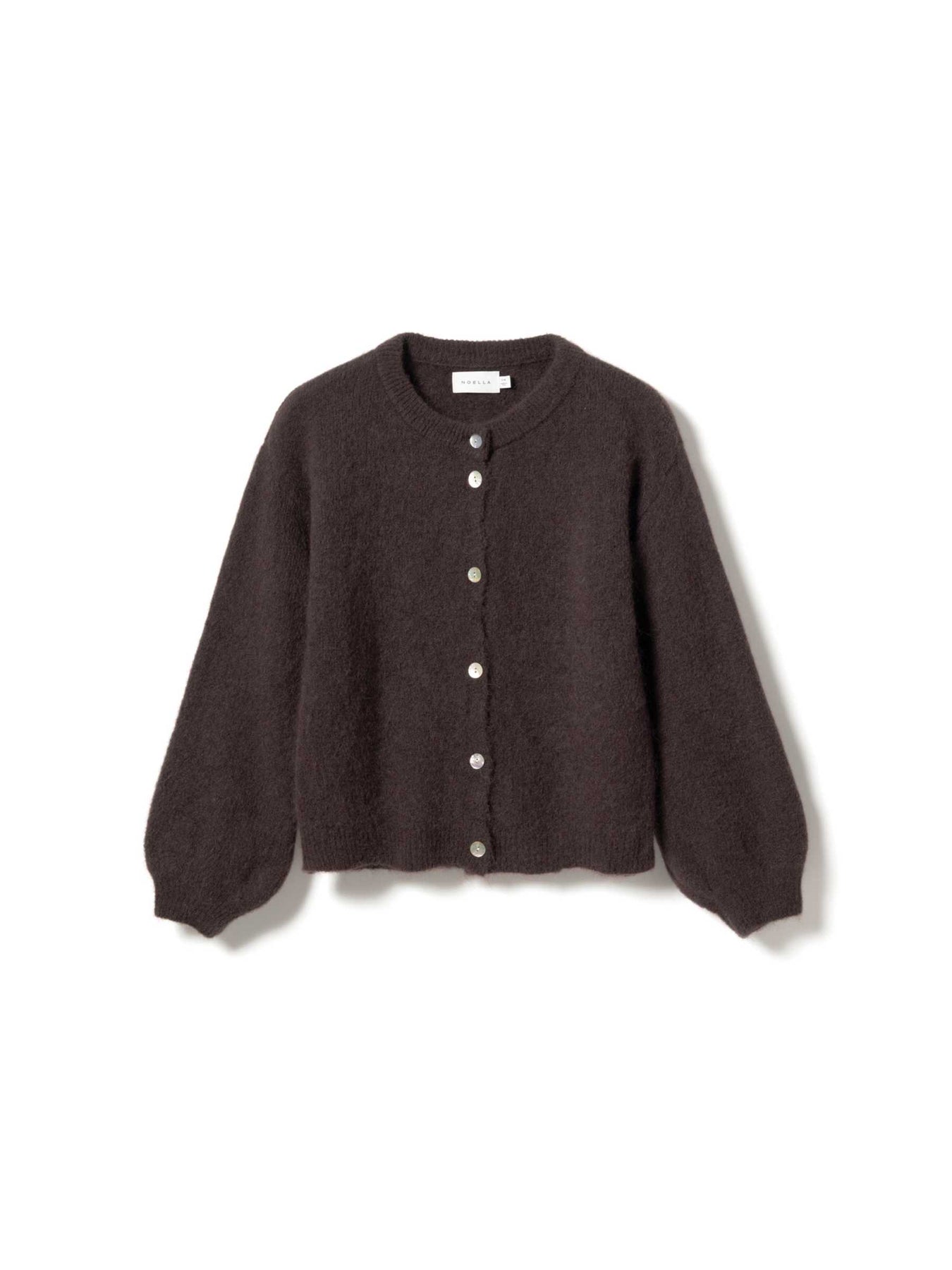 Kae Knit Cardigan - Chokladbrun