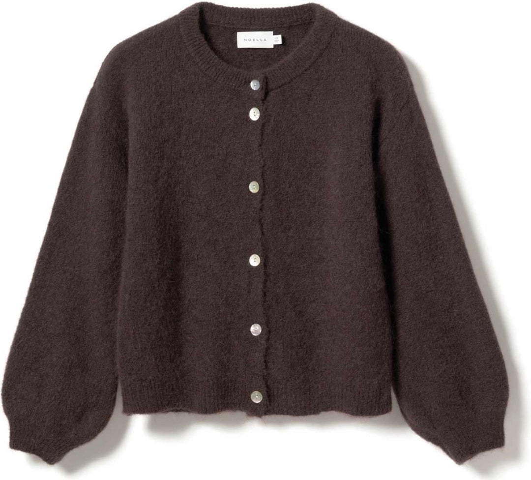 Kae Knit Cardigan - Chocolate