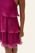 Karmenic Dress - Fuchsia Pink