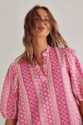 Lillianna Dress - Pink Sugar Combo