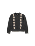 N-Maxine Knit - Dasha Grey Check