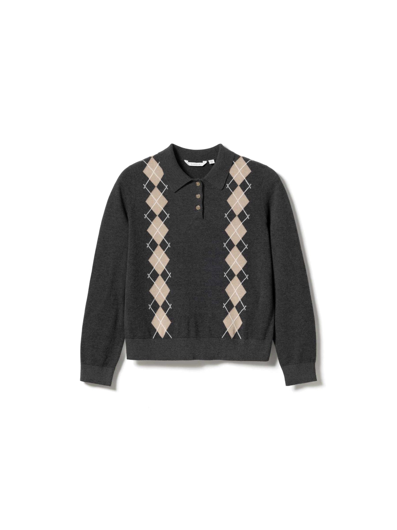 N-Maxine Knit - Dasha Grey Check