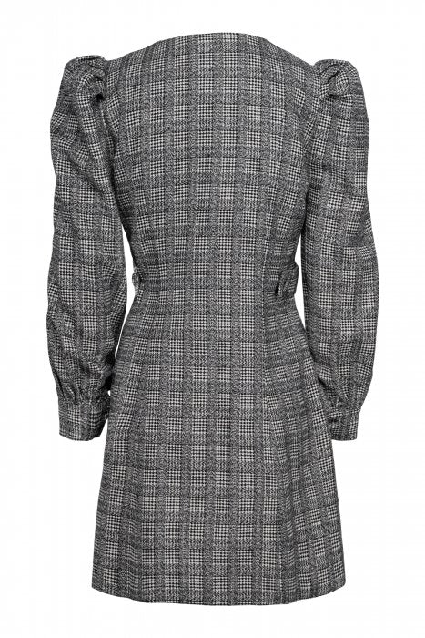 Iben Dress - Black Check