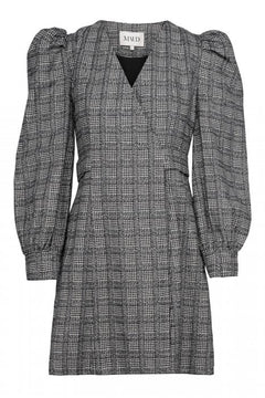 Iben Dress - Black Check
