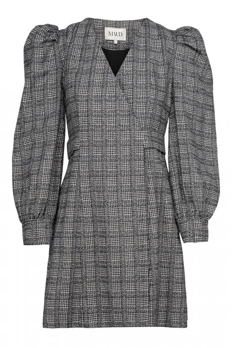 Iben Dress - Black Check