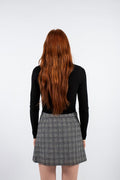 Iben Skirt - Black Check