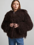 Carly Jacket - Mörkbrun