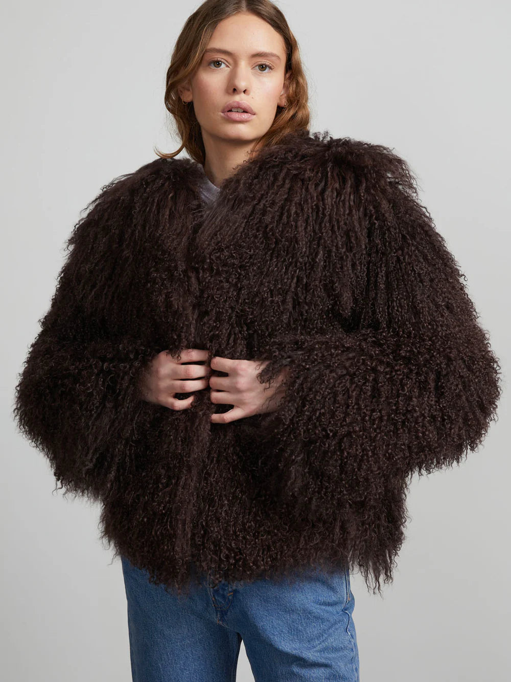 Carly Jacket - Mörkbrun