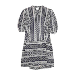Lillianna Dress - Navy Sugar Combo