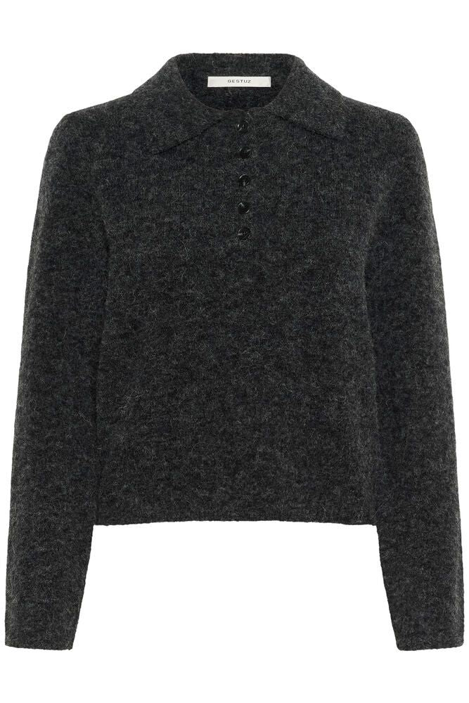 GZalpha Polo-tröja - Charcoal Melange