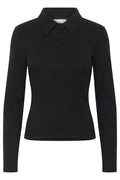 GZdrew Ls Polo Top - Svart