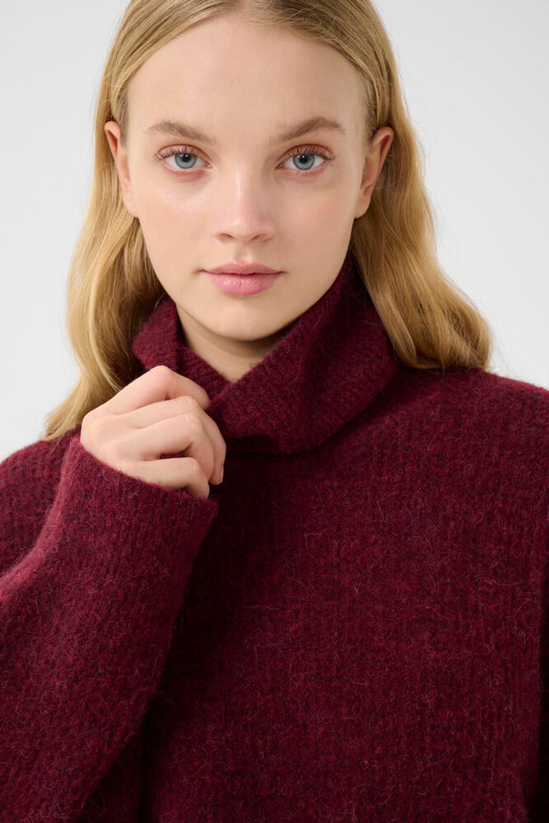 AlphaGZ Rollneck - Blood Red Mélange