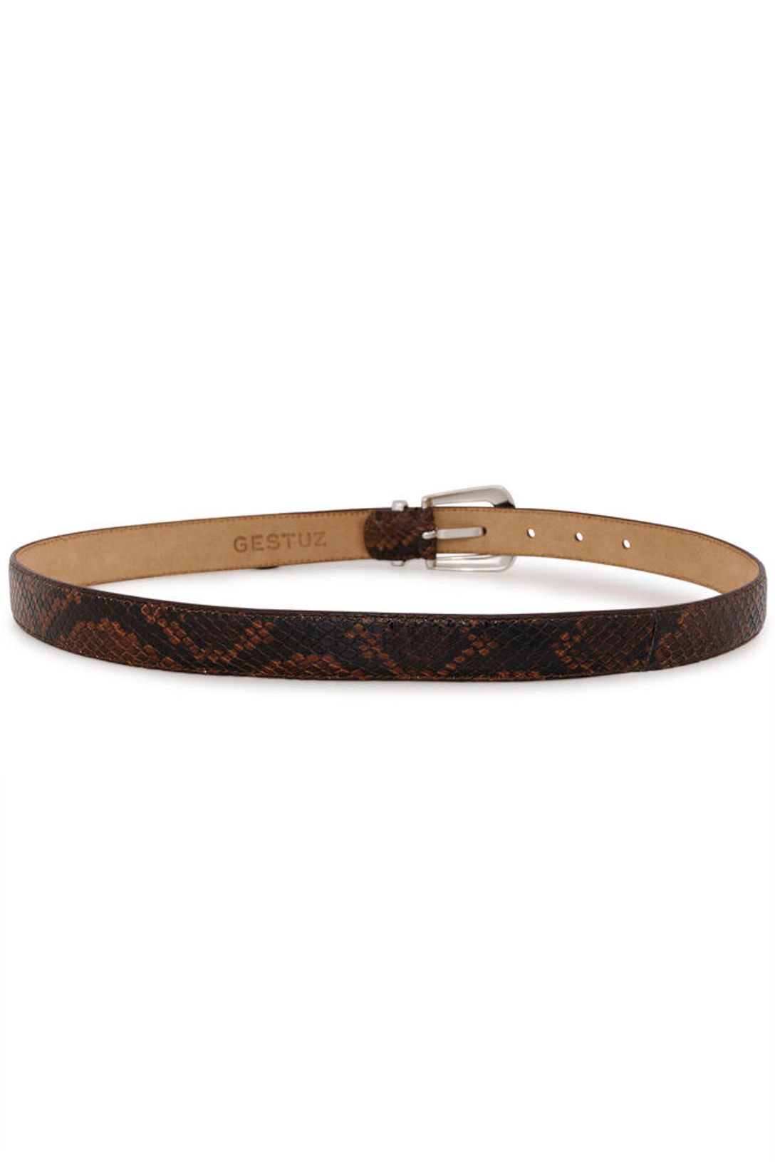 Gestuz GZfilua Skärp - Brown Snake