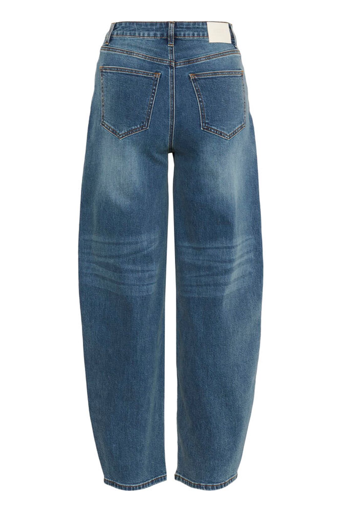 GZviva HW Baggy Jeans - Vintage Blue Denim