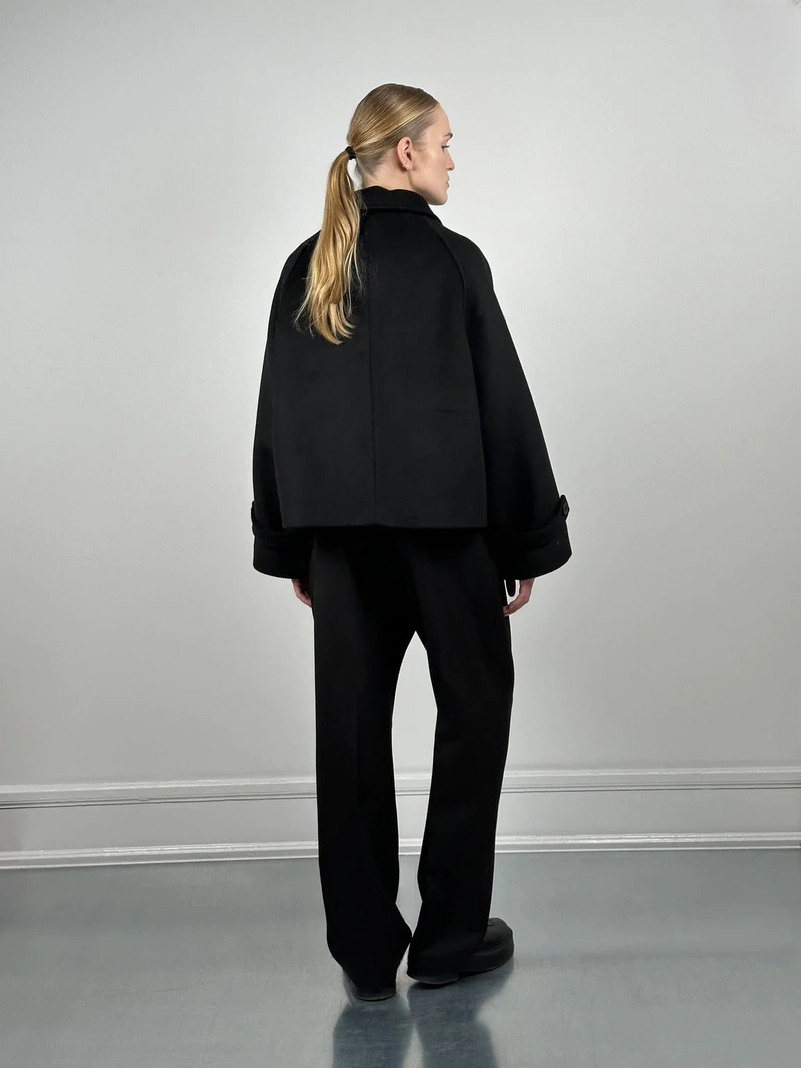 Gia Wool Jacket - Black