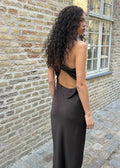 Narcissa Dress - Seal Brown