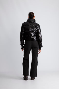 Gstaad Sequin Jacket - Black