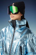 Terrabeam Skidglasögon - Shiny Black & Iridescent Aqua Green