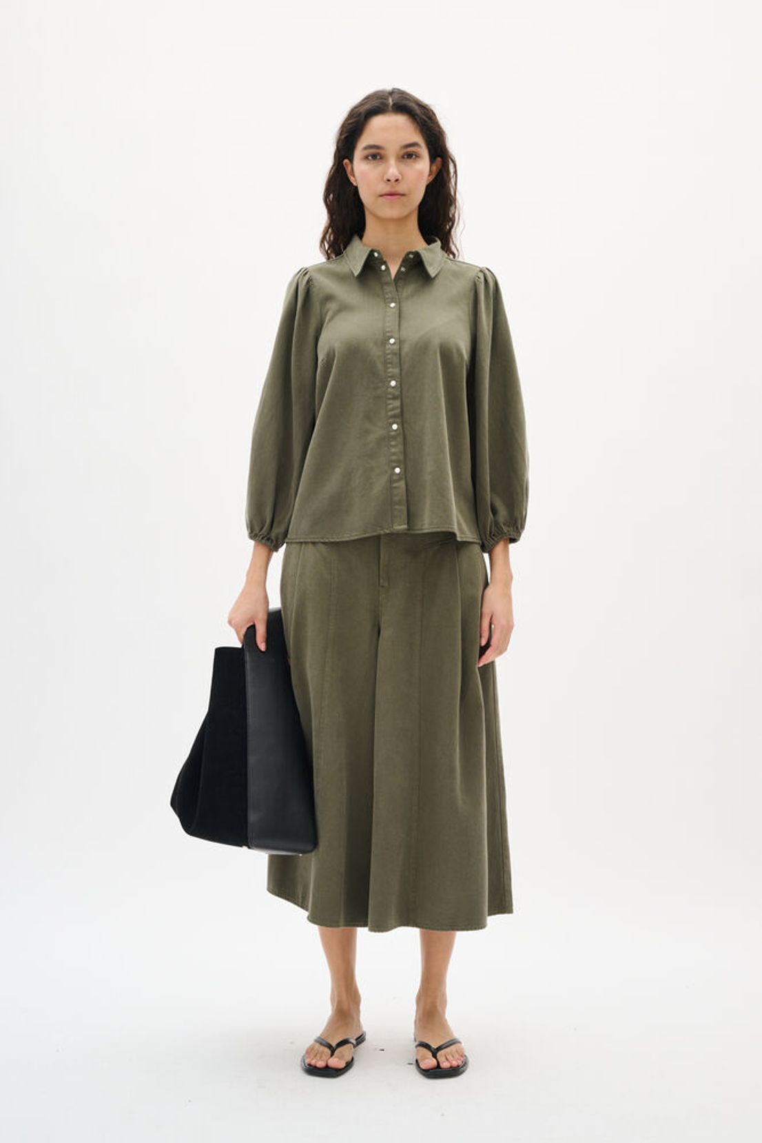 Ballariiw Skjorta - Dusty Olive