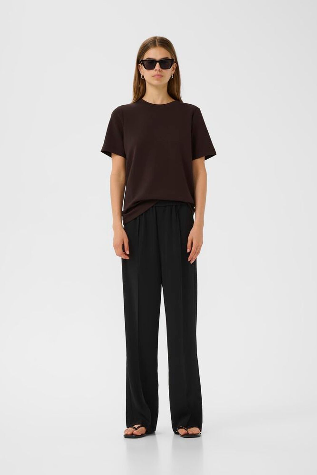 VincentIW Karmen T-Shirt - Chocolate Brown