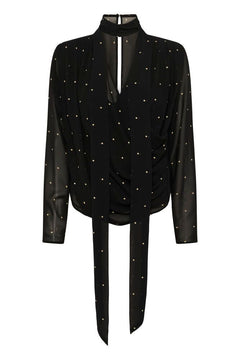 Gzdorthie P Blouse - Khaki Dot
