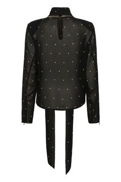 Gzdorthie P Blouse - Khaki Dot