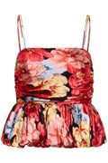 Gzsigrida P Silk Top - Dessert Flower Multi