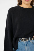 GZalpha Slit Pullover - Black