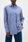 NataljaIW Skjorta - Sodalite Blue Stripe