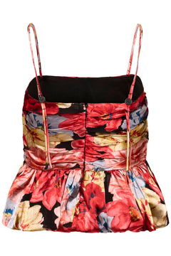 Gzsigrida P Silk Top - Dessert Flower Multi