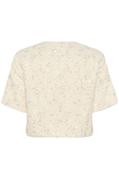 Gzchanaya Ss Jacket - Off White Pearls