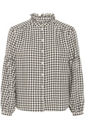 SamillaPW Skjorta - Garnache Mini Check