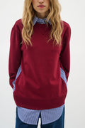 GincentIW Crewneck - Cabernet