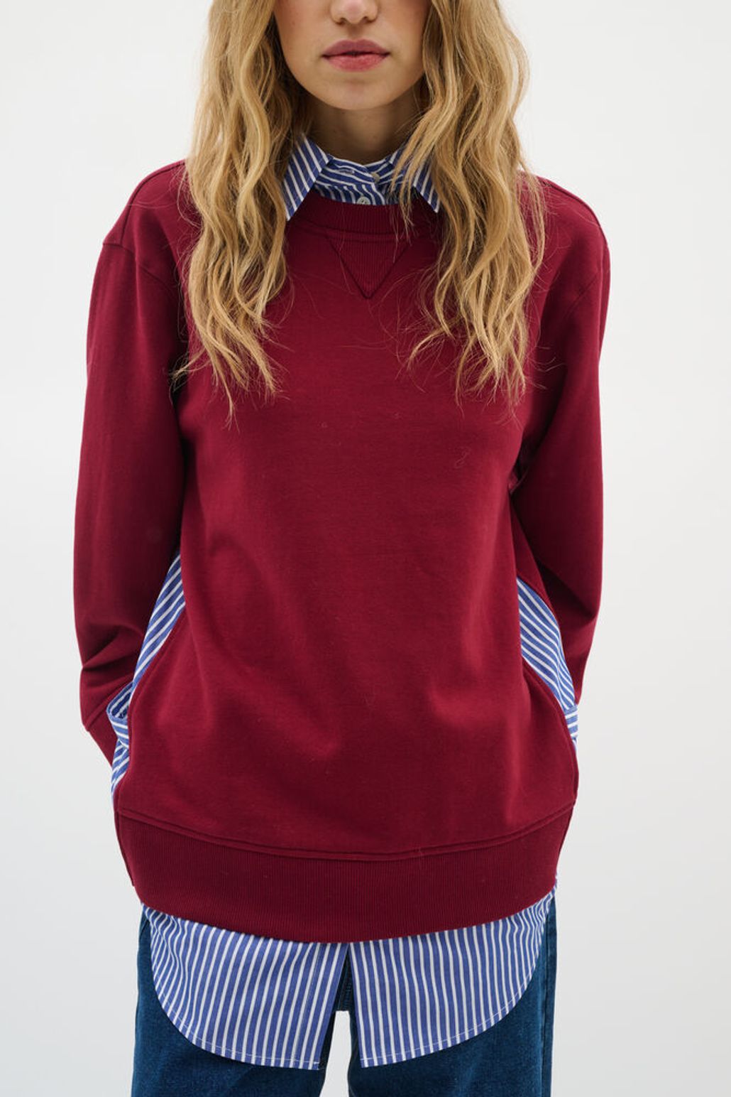 GincentIW Crewneck - Cabernet