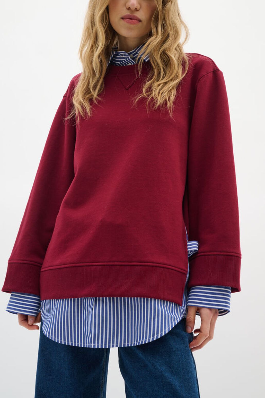 GincentIW Crewneck - Cabernet