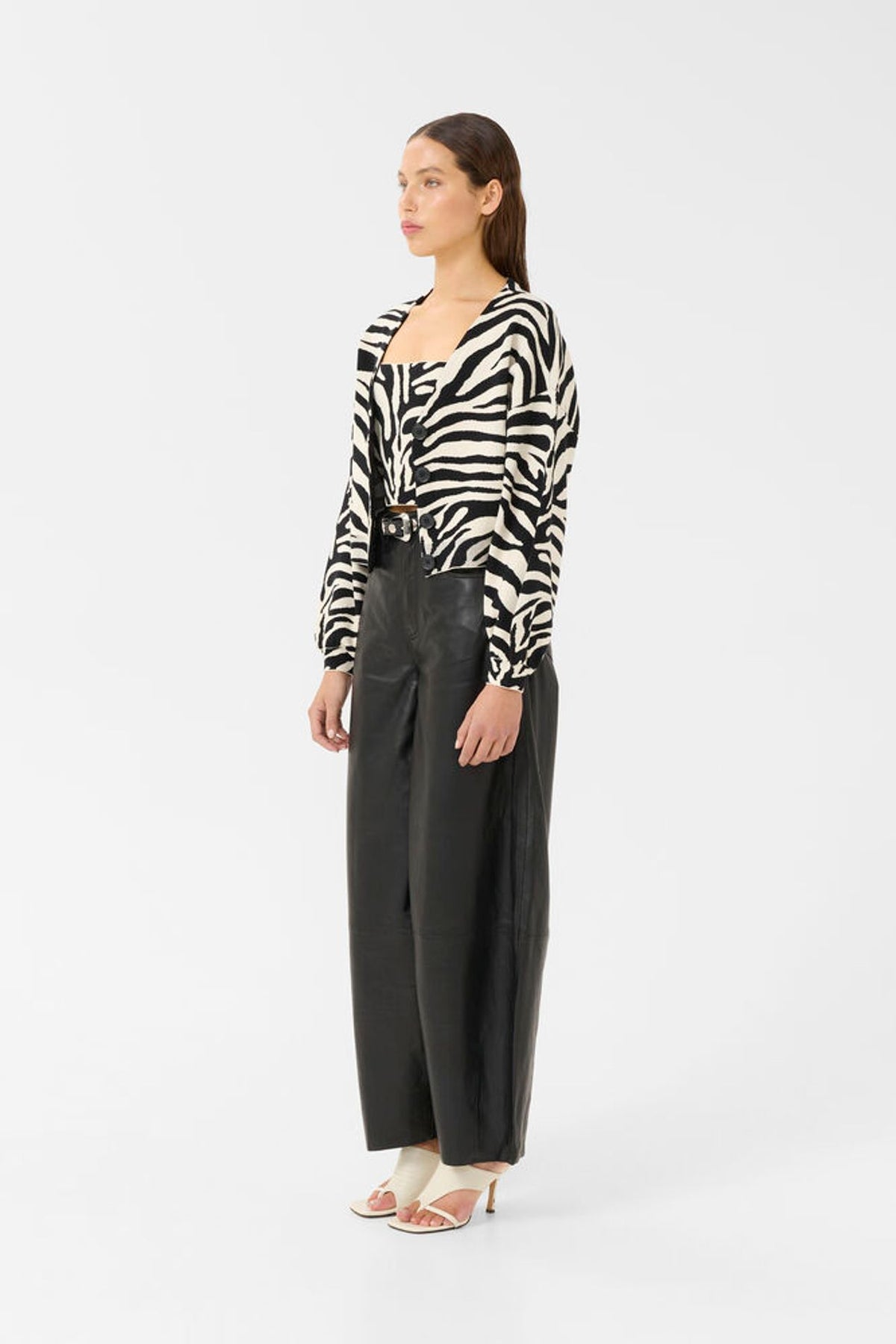 GZzebba Kofta - Svart/Birch Tiger