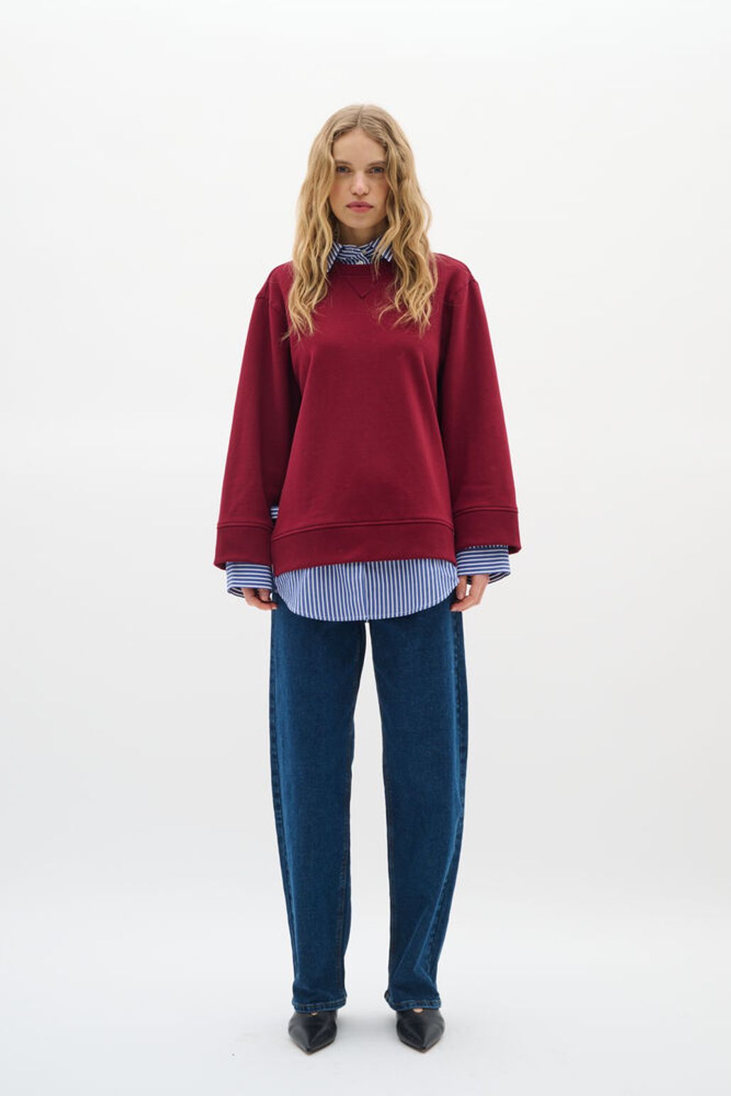 GincentIW Crewneck - Cabernet